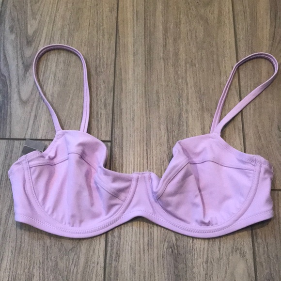 unlined underwire bikini top